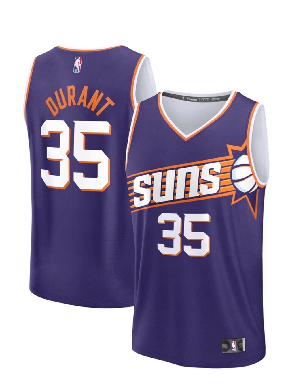 Phoenix Suns Kevin Durant #35 Fast Break Jersey